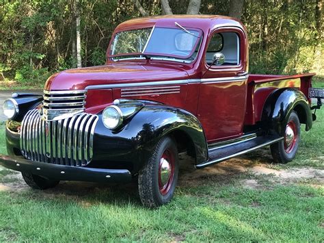 This 1950 Chevrolet 3100 pickup is a 1/2-ton, three-window example that is finished in green over red vinyl and powered by a 216ci inline-six paired with a. . Old trucks for sale by owner